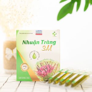 Siro hỗ trợ giảm táo bón cho bé nhuận tràng 3M