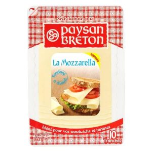 Phô mai Mozzarella PB lát 160g