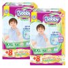 Combo 2 Tã quần Bobby size XXL, 56 miếng + 8 miếng