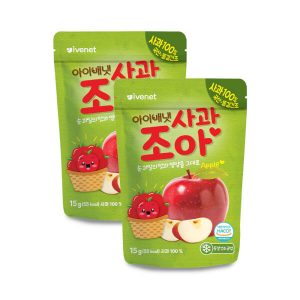 Combo 2 TRÁI CÂY SẤY CHO BÉ ĂN DẶM IVENET HÀN QUỐC (TÁO)